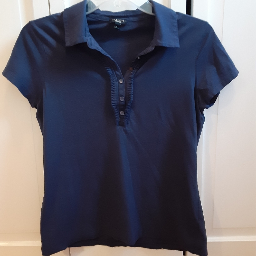 Talbot's Navy Blue Women's Polo